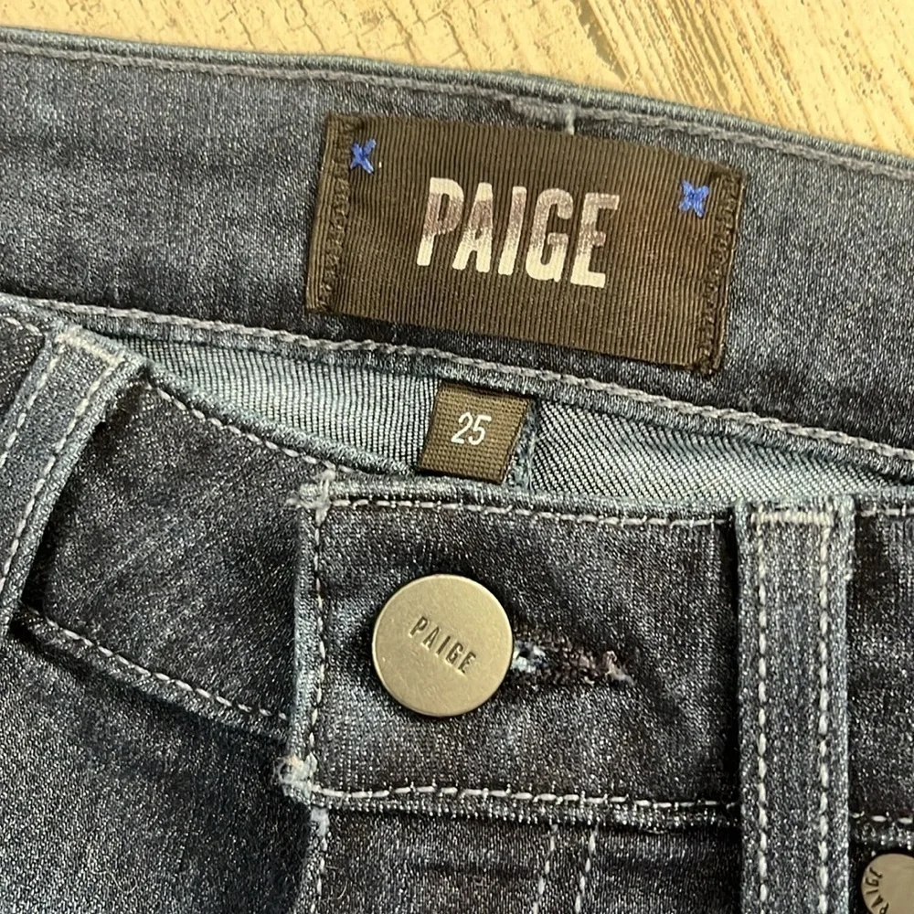 Paige Hoxton Skinny Jeans Size 25